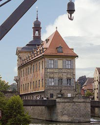 Bamberger Rathaus mit Altem Kranen