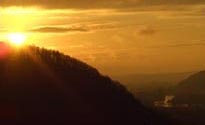 Sonnenaufgang über dem Ebelsberg